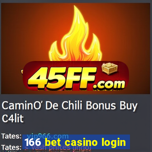 166 bet casino login